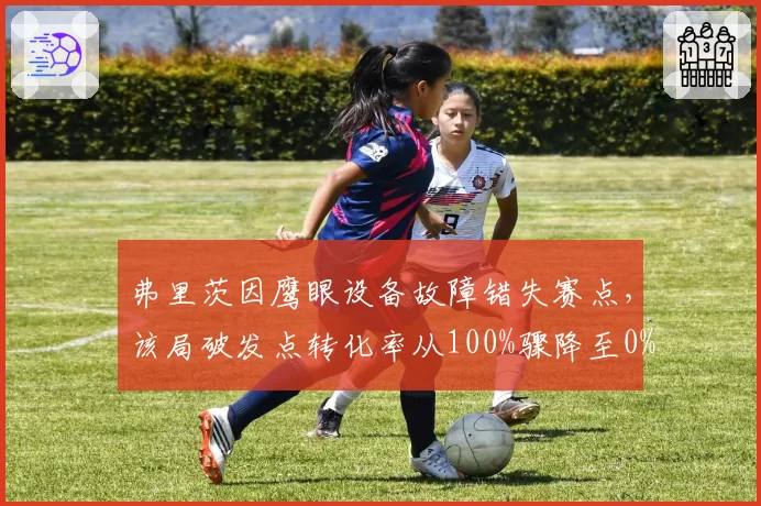 弗里茨因鹰眼设备故障错失赛点,该局破发点转化率从100%骤降至0%